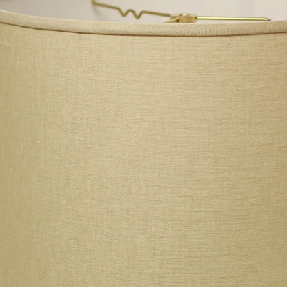Beige Linen Drum Lamp Shade HomeRoots