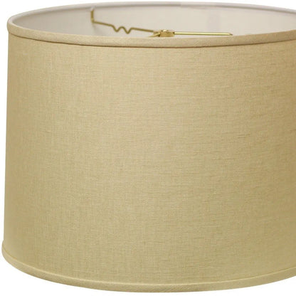 Beige Linen Drum Lamp Shade HomeRoots
