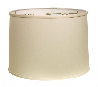 Ivory No Slub Innsbruck Drum Lamp Shade