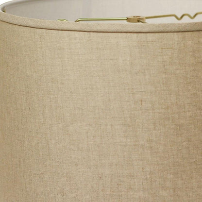 Beige Linen Drum Lamp Shade HomeRoots