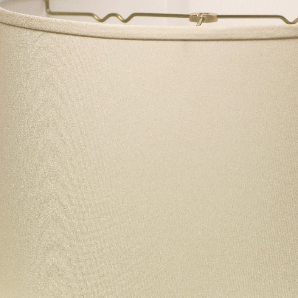 Ivory No Slub Innsbruck Drum Lamp Shade — view 4