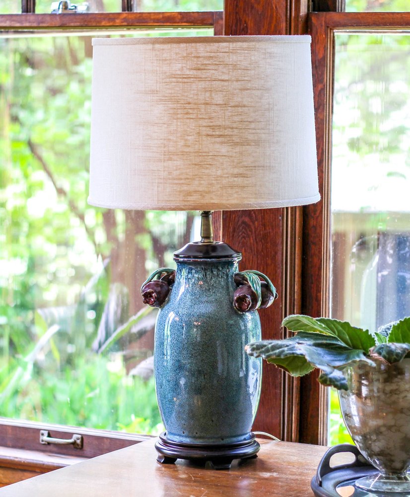 Light Yellow Linen Drum Lamp Shade HomeRoots