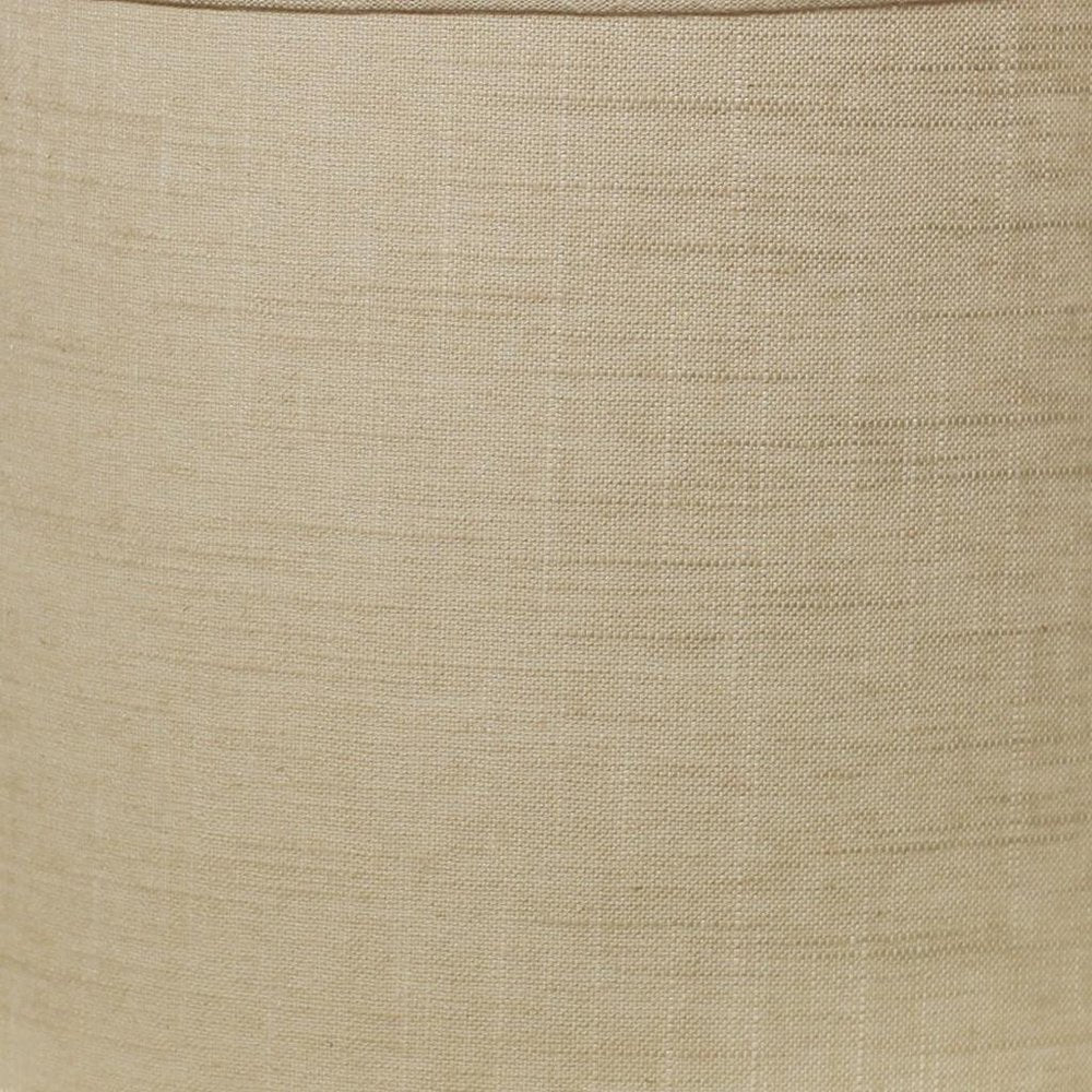 Light Yellow Linen Drum Lamp Shade — view 5