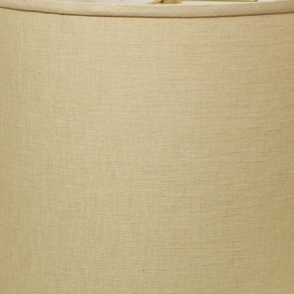 Beige Linen Drum Lamp Shade