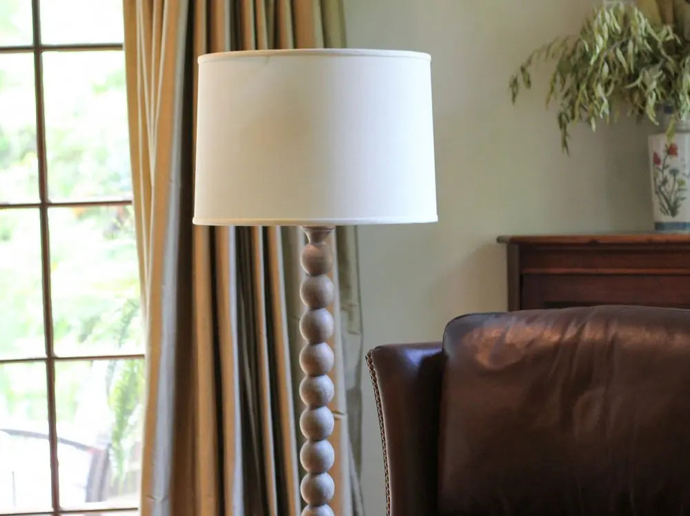 Ivory No Slub Innsbruck Drum Lamp Shade HomeRoots