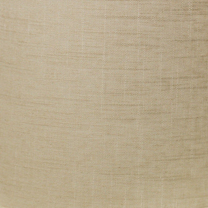 Light Yellow Linen Drum Lamp Shade HomeRoots