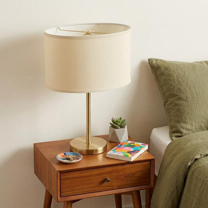 Ivory No Slub Innsbruck Oval Lamp Shade HomeRoots