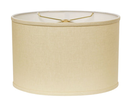 Beige Linen Oval Lamp Shade HomeRoots