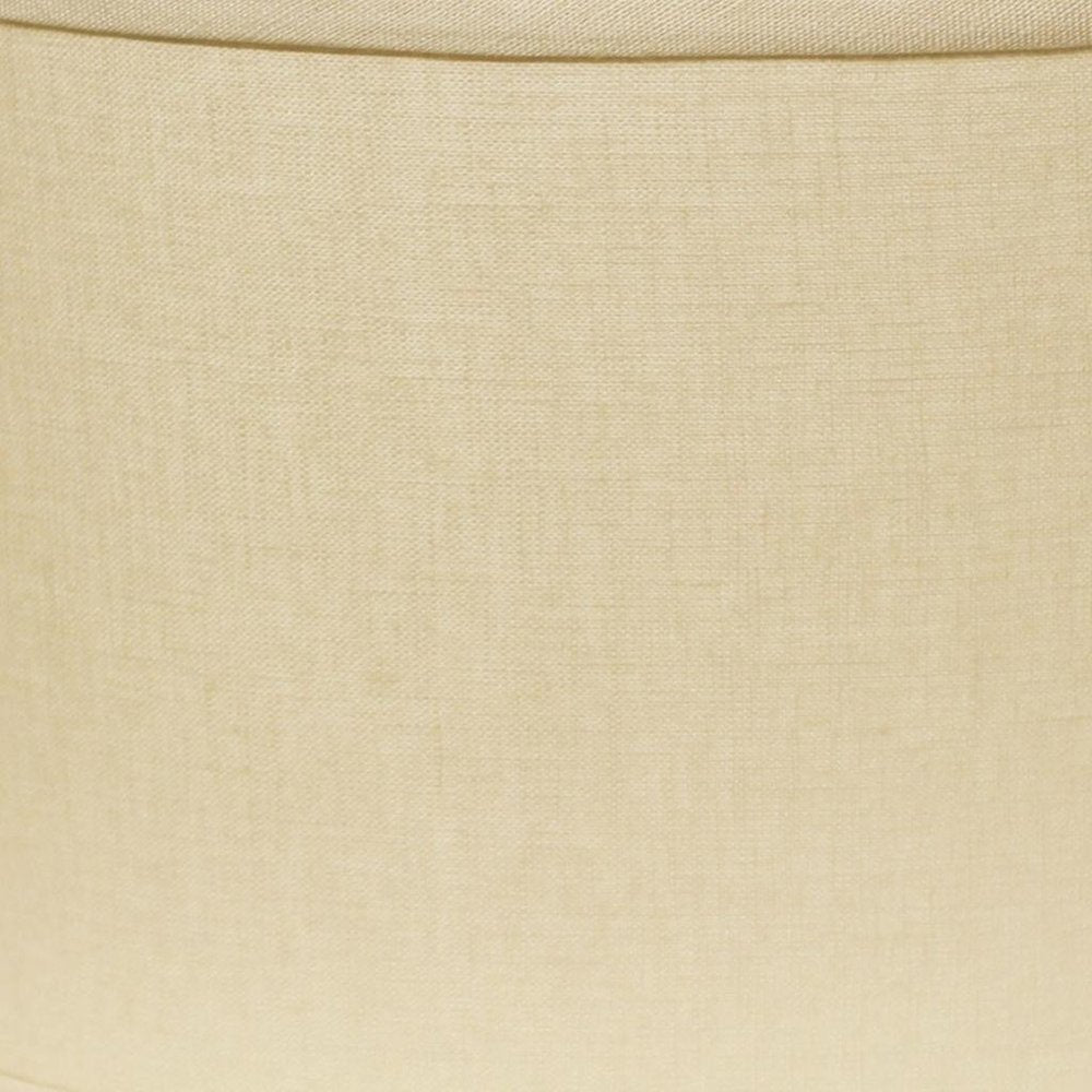 Beige Linen Oval Lamp Shade HomeRoots