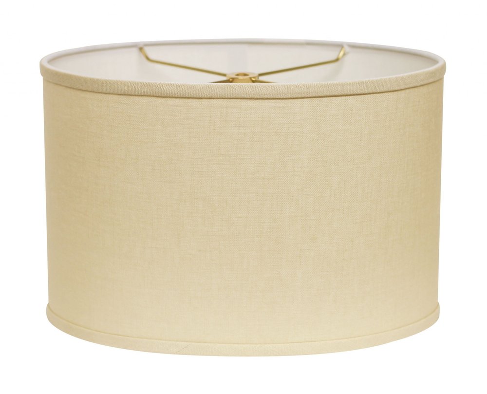 Beige Linen Oval Lamp Shade HomeRoots