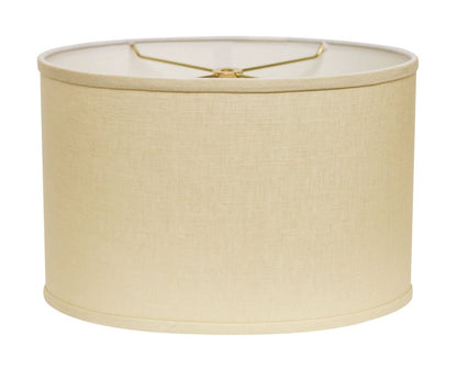 Beige Linen Oval Lamp Shade HomeRoots