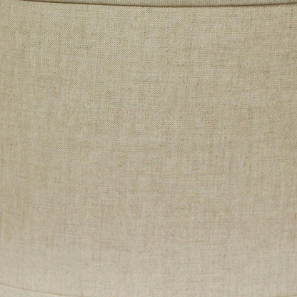 Dark Brown Linen Oval Lamp Shade HomeRoots
