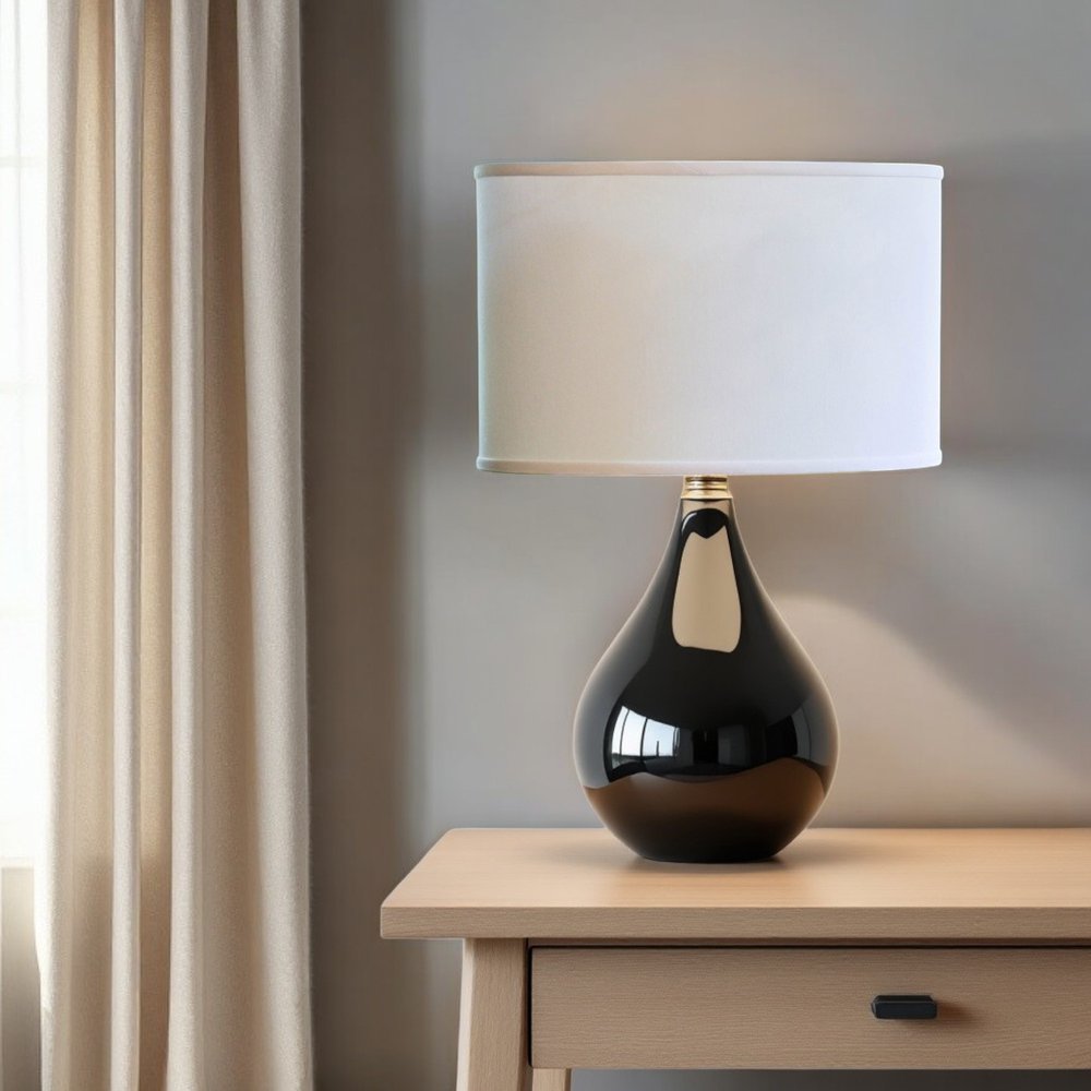 White No Slub Innsbruck Oval Lamp Shade HomeRoots
