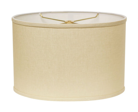 Beige Linen Oval Lamp Shade HomeRoots