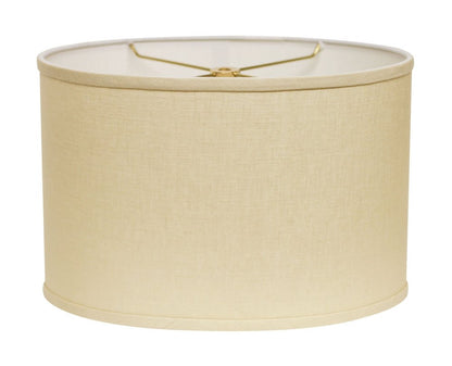 Beige Linen Oval Lamp Shade HomeRoots