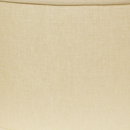 Beige Linen Oval Lamp Shade HomeRoots