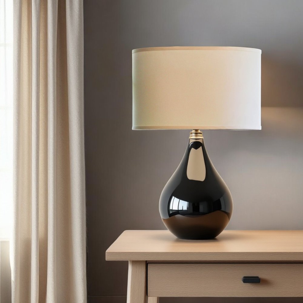 Ivory No Slub Innsbruck Oval Lamp Shade HomeRoots
