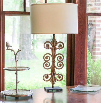 Ivory No Slub Innsbruck Oval Lamp Shade HomeRoots