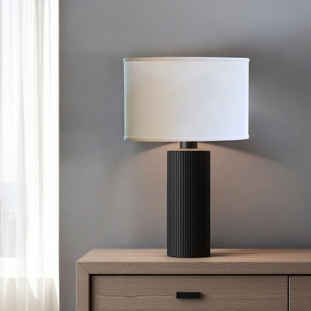White No Slub Innsbruck Oval Lamp Shade — view 6