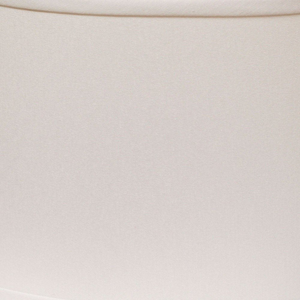 White No Slub Innsbruck Oval Lamp Shade HomeRoots