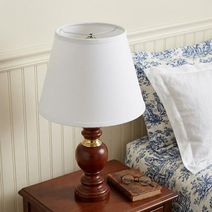 White No Slub Innsbruck Empire Lamp Shade HomeRoots