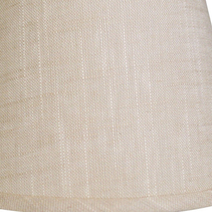 8" Light Wheat Hardback Empire Linen Lampshade