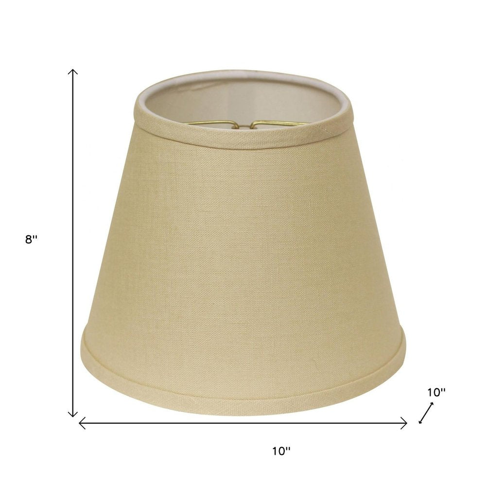Beige Linen Empire Lamp Shade HomeRoots