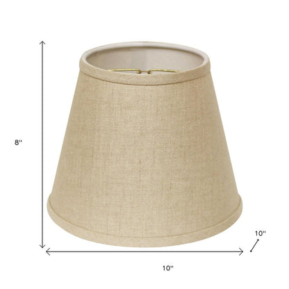 Dark Brown Linen Empire Lamp Shade HomeRoots