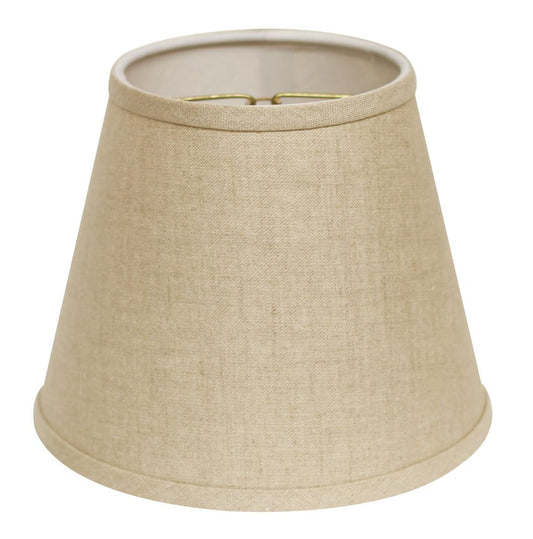 Dark Brown Linen Empire Lamp Shade HomeRoots