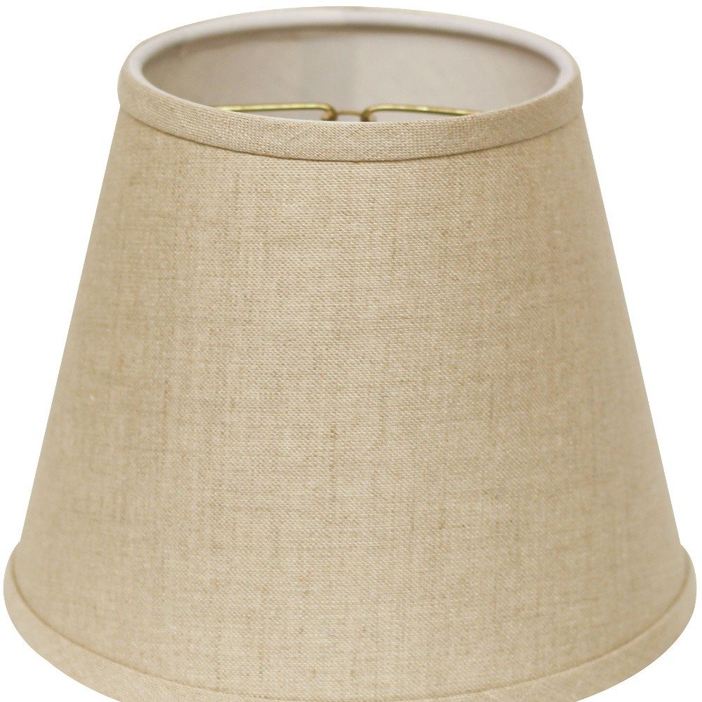 Dark Brown Linen Empire Lamp Shade HomeRoots