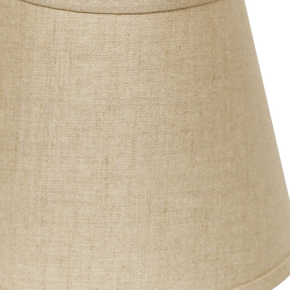 Dark Brown Linen Empire Lamp Shade HomeRoots