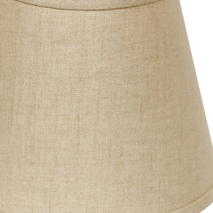 Dark Brown Linen Empire Lamp Shade HomeRoots