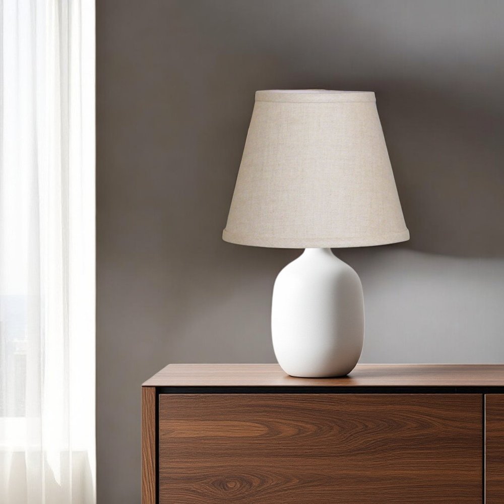 Dark Brown Linen Empire Lamp Shade HomeRoots