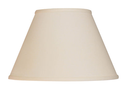 12" Ivory Premium Empire Slanted No Slub Lampshade