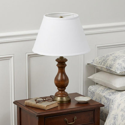White No Slub Innsbruck Empire Lamp Shade HomeRoots