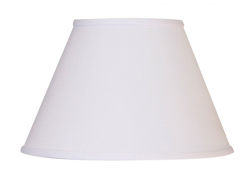 White No Slub Innsbruck Empire Lamp Shade — view 1