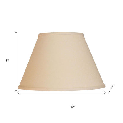 Beige Linen Empire Lamp Shade HomeRoots