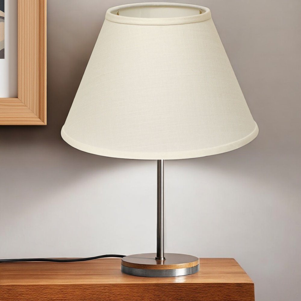 Dark Brown Linen Empire Lamp Shade HomeRoots