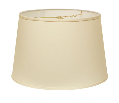 14" Ivory Rounded Empire Slanted No Slub Lampshade