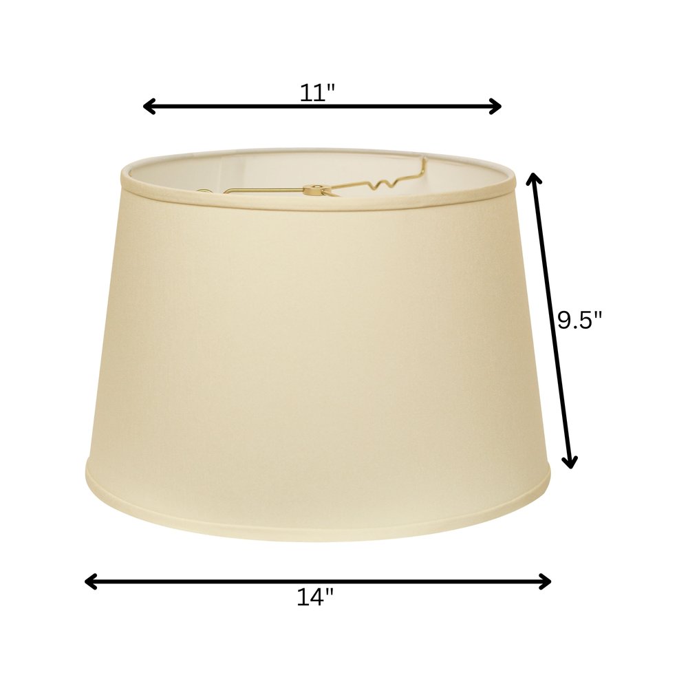 Ivory No Slub Innsbruck Empire Lamp Shade HomeRoots