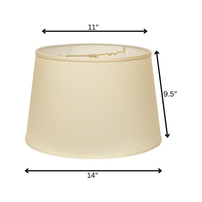 Ivory No Slub Innsbruck Empire Lamp Shade HomeRoots