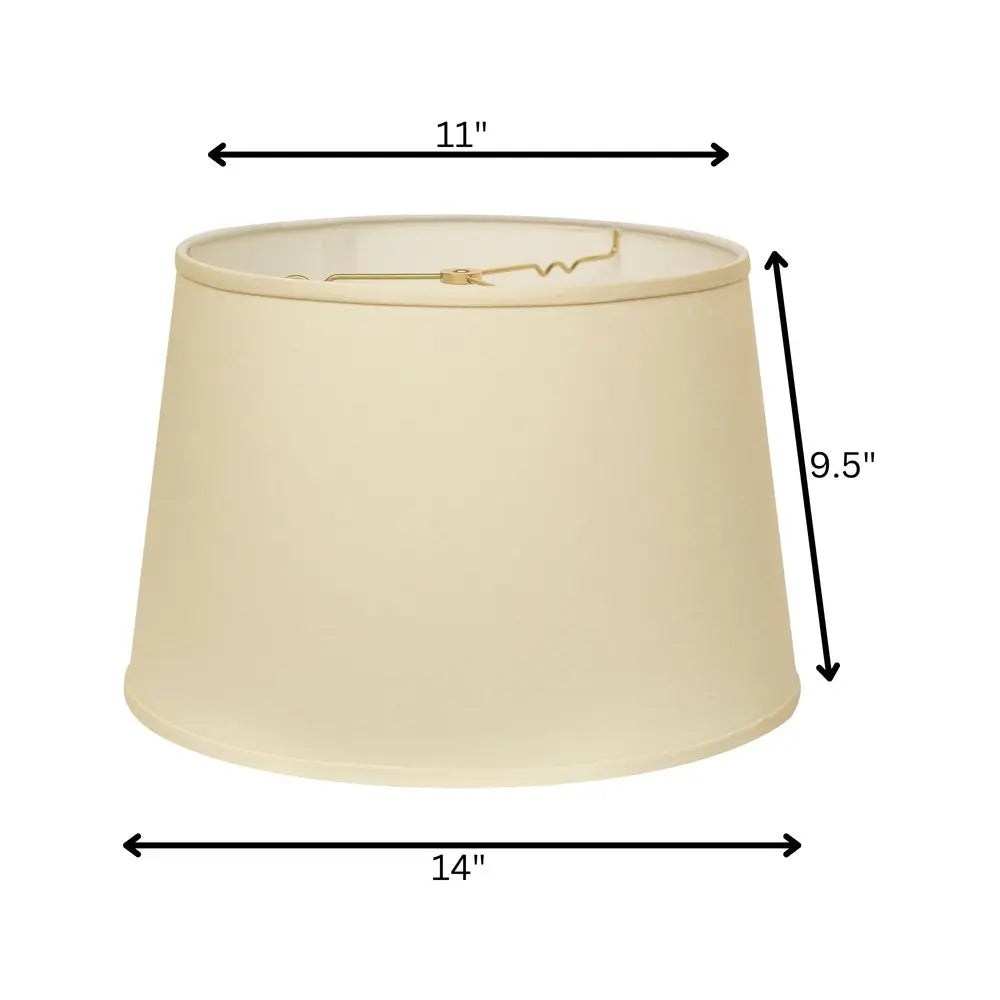 Ivory No Slub Innsbruck Empire Lamp Shade HomeRoots
