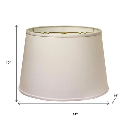 White No Slub Innsbruck Empire Lamp Shade HomeRoots