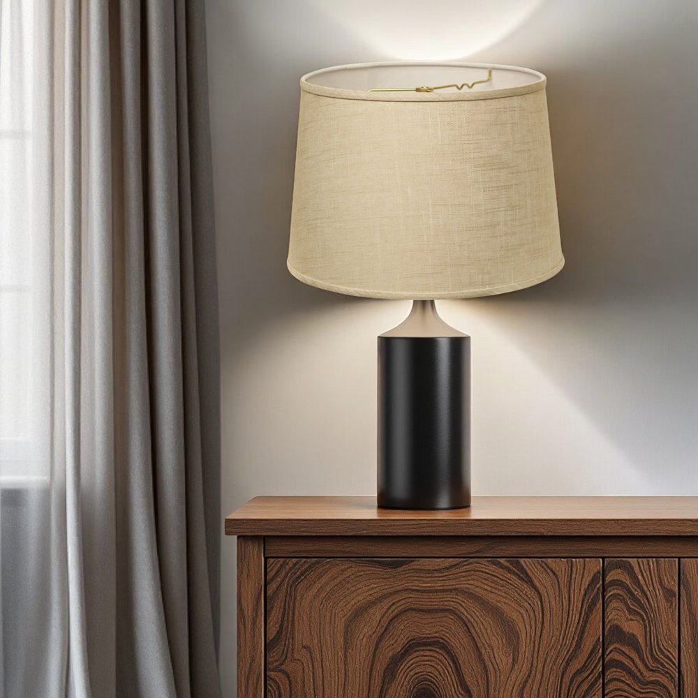 Light Yellow Linen Empire Lamp Shade HomeRoots