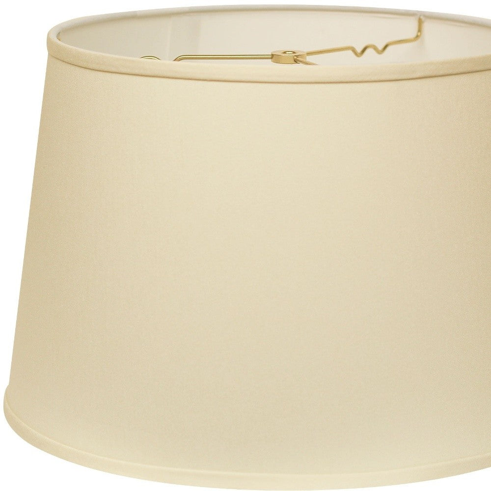 16" Ivory Rounded Empire Slanted No Slub Lampshade