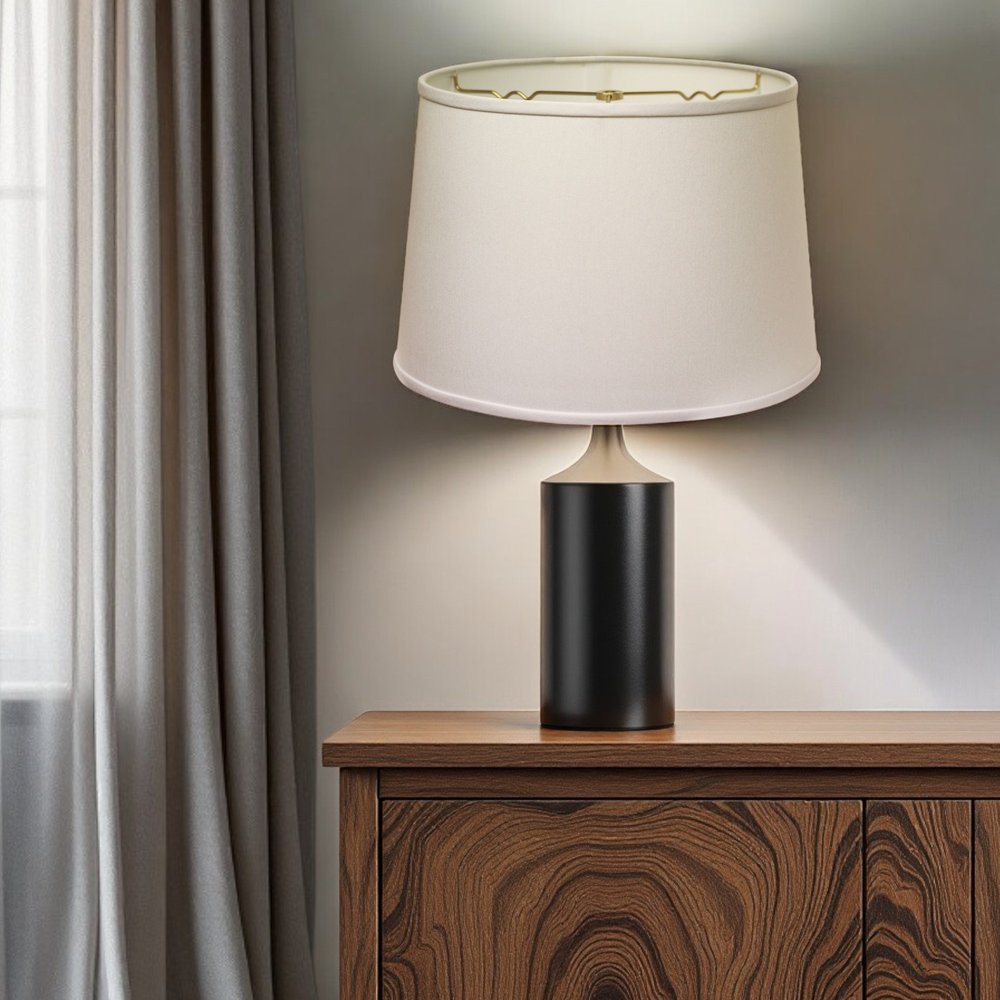 White No Slub Innsbruck Empire Lamp Shade HomeRoots