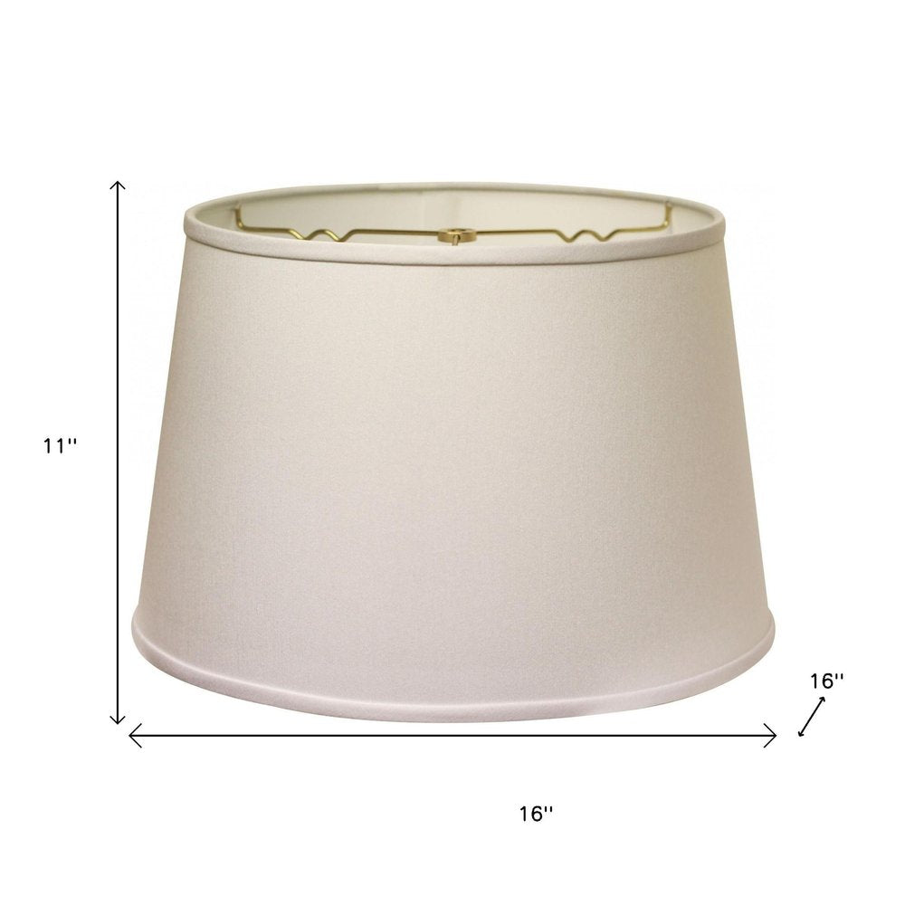White No Slub Innsbruck Empire Lamp Shade — view 5