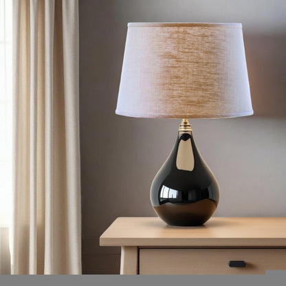 16" Light Wheat Rounded Empire Slanted Linen Lampshade HomeRoots