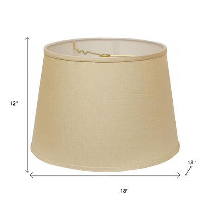 Beige Linen Empire Lamp Shade HomeRoots