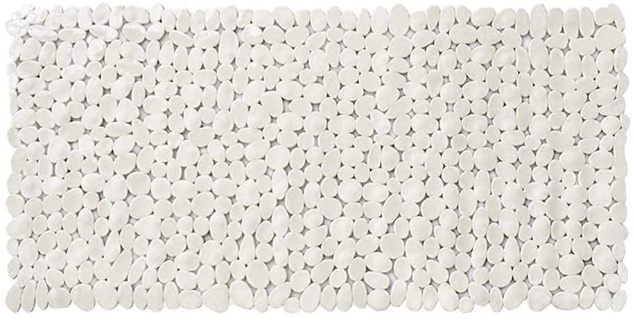 White Spa Pebbles Bathtub Mat - FurniFindUSA